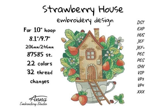 A Designer’s Honest Look at Strawberry House Embroidery