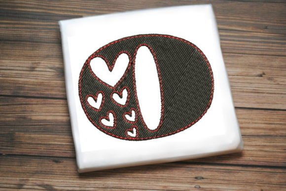 Alphabet Letter O Multi Heart: Holiday Embroidery Review