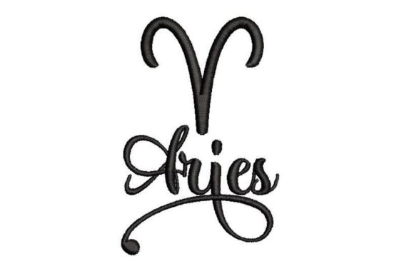 Aries Zodiac Embroidery Design Review for Craft Fairs