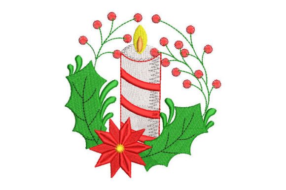 Christmas Candle with Star and Leaves – A Designer Review