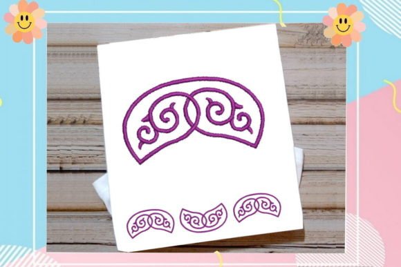 Cute Purple Border: Embroidery Design Review