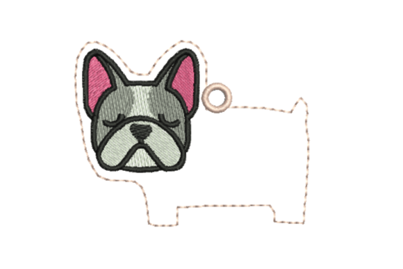 French Bulldog Tag Name: Seasonal Embroidery Review