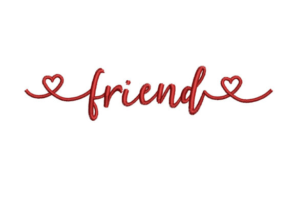 Friend with Heart Embroidery Design: A Designer's Review