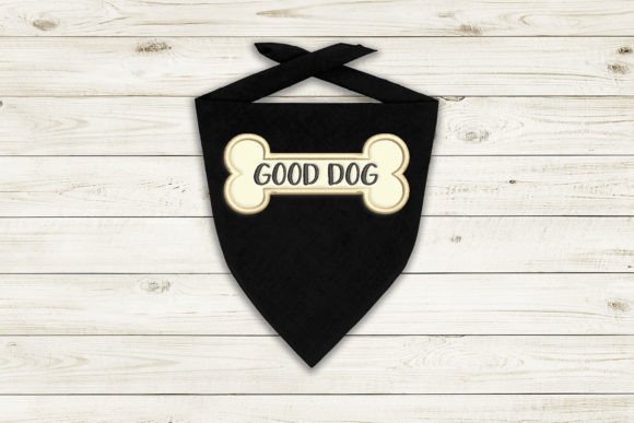 Good Dog Bone Applique Review: Small Business Merch
