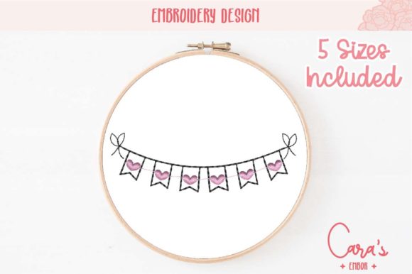 Heart Garland Embroidery Design: A Gift Maker’s Review