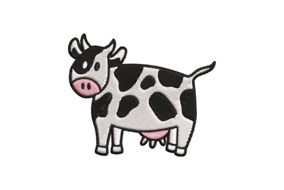 Honest Review: Cute Baby Animal Cow Embroidery Design